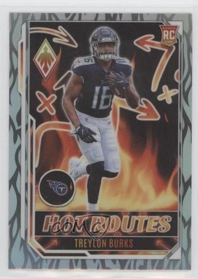 2022 Panini Phoenix Hot Routes Treylon Burks #HR-6 Rookie RC 0e3p