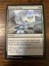 MTG TCG - Sylvan Scrying 192/274 BFZ - NM (Free Shipping $5+)