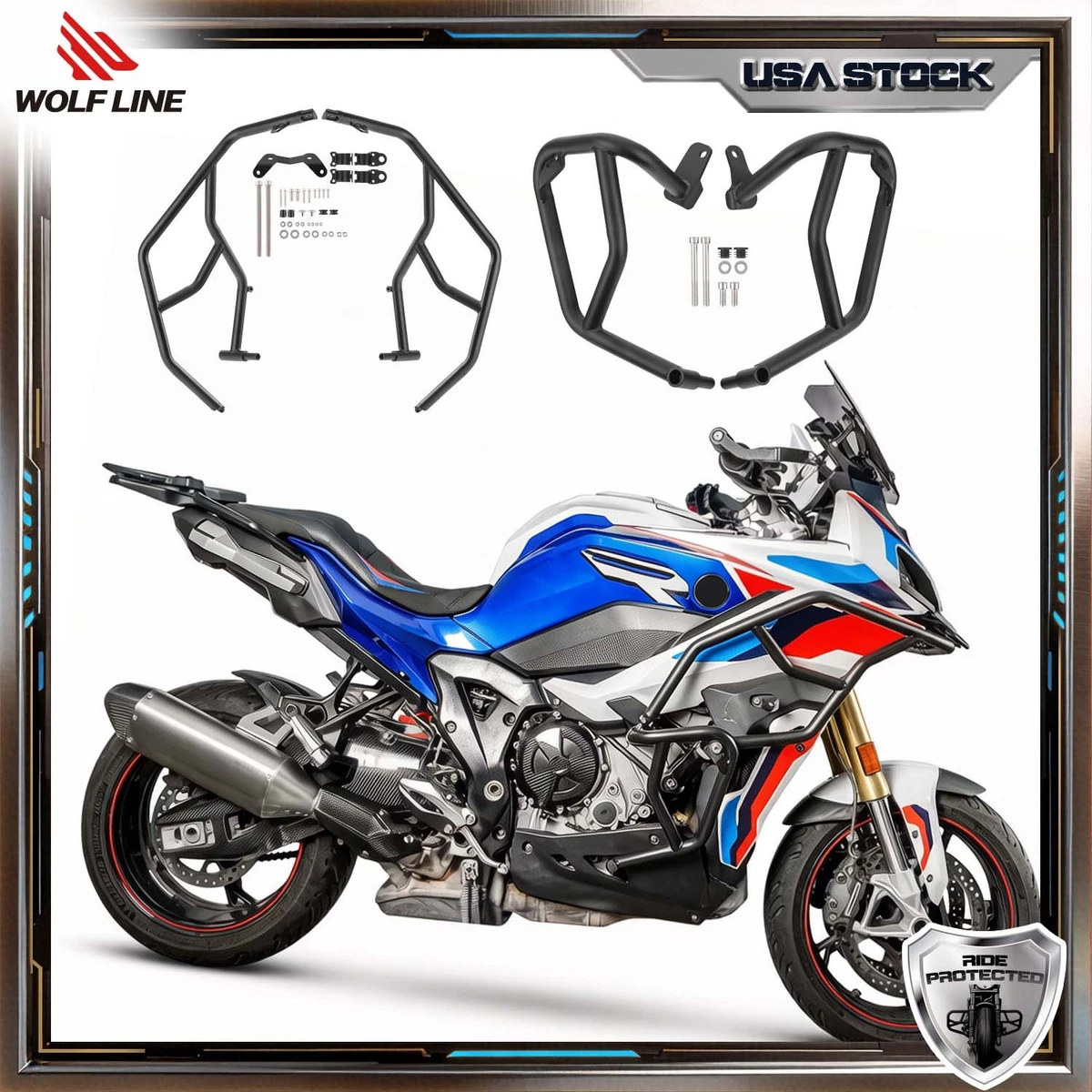 Passgenaue Sturzpads für BMW S 1000 XR (19-23