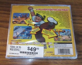 Power Stone 2 (Dreamcast 2000) Brand New, Factory Sealed Y-fold Cracked Case