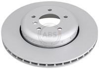 2X A.B.S. Bremsscheibe 18658 FüR E60 BMW E61 E64 E63 Aluminium 5Er Touring 6Er
