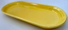 Fiestaware Fiesta Sunflower Yellow Bread Tray Oval 12” Utility Serving Plate