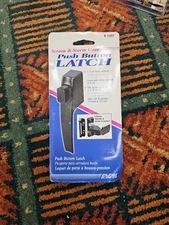 Push Button Door Handle Screen Storm Night Lock Lever Latch Set Metal Door New