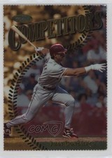 1997 Topps Finest Rare - Gold Embossed Rare Gold Juan Gonzalez #332 6o3