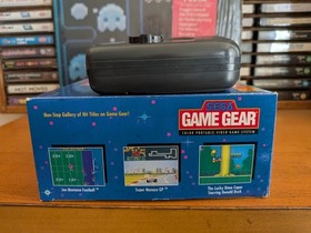 SEGA Game Gear Console RECAPPED Tested Works. 2 Games, And A Box.