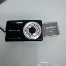 Casio Exilim EX-ZS10 Digital Camera 14.1MP Black 5x Zoom Tested/Working