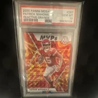 Panini Mosaic 2020 Patrick Mahomes II #297 Reactive Orange Prizm PSA 10
