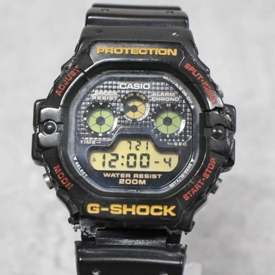Casio G-Shock DW-5900C-7 Black Watch Working Classic Rare