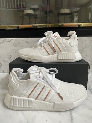 adidas nmd white and rose gold