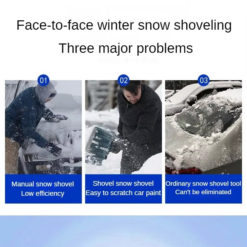Scudo Neve Magnetico Antigelo Auto Copertura Parabrezza Parasole Invernale - Miniatura 3