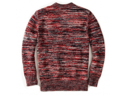 Bolivares Herren JULIO RUNDHALSAUSSCHNITT Langarm Zopfmuster Pullover, Größe M $ 279 C3C - Bild 2 von 11