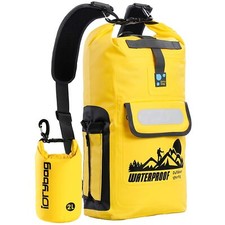 Waterproof Dry Bag Backpack Ideal for Kayaking and Camping Multiple Sizes