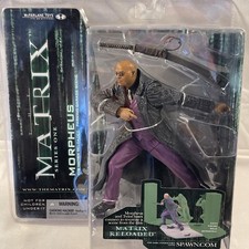 Product Image: Matrix Reloaded Morpheus Series One Action Figure Parking Garage Scene McFarlane