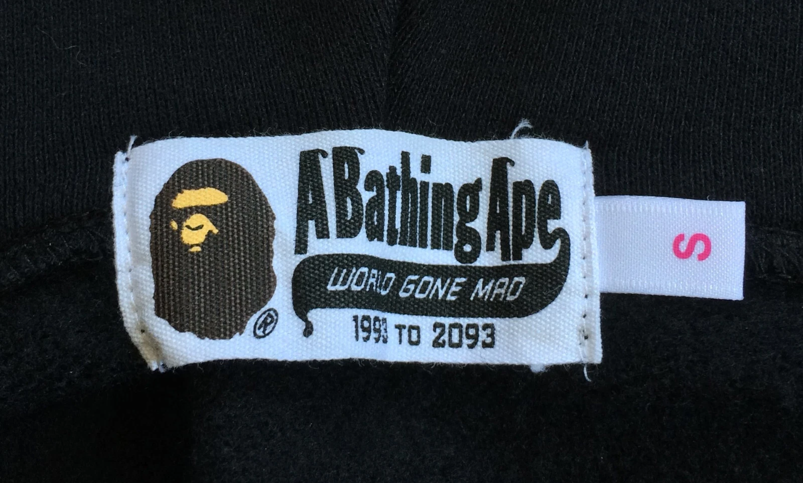 A BATHING APE (BAPE) Felpa con cappuccio e zip intera Bape Iridescent Shark