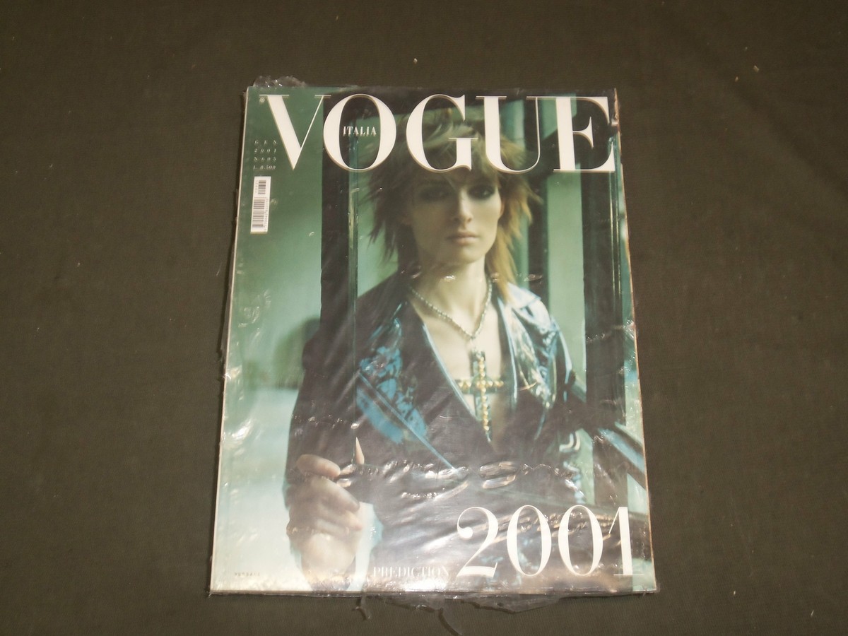 2001 JANUARY VOGUE ITALIA MAGAZINE - KIM PEERS - BRAND NEW