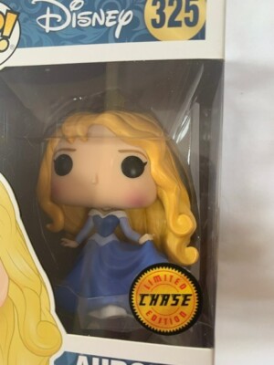 Aurora Funko Pop 325 Chase Blue Dress Disney Sleeping Beauty Vaulted  Limited Ed