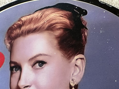 Lustre-Creme Liquid Shampoo Vintage Deborah Kerr Porcelain Sign - Picture 9 of 12