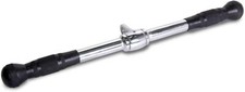 Fitness Tricep Bar Press Down Rubber Stoppers...