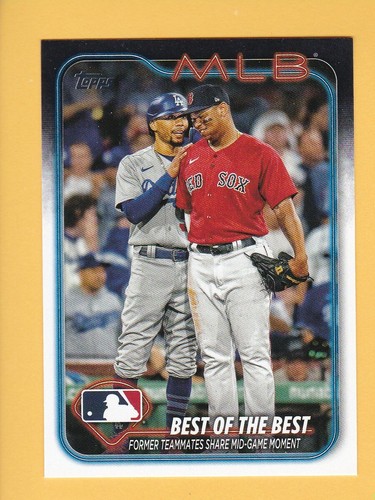 2024 Topps #424 Mookie Betts CC | Baseball Card