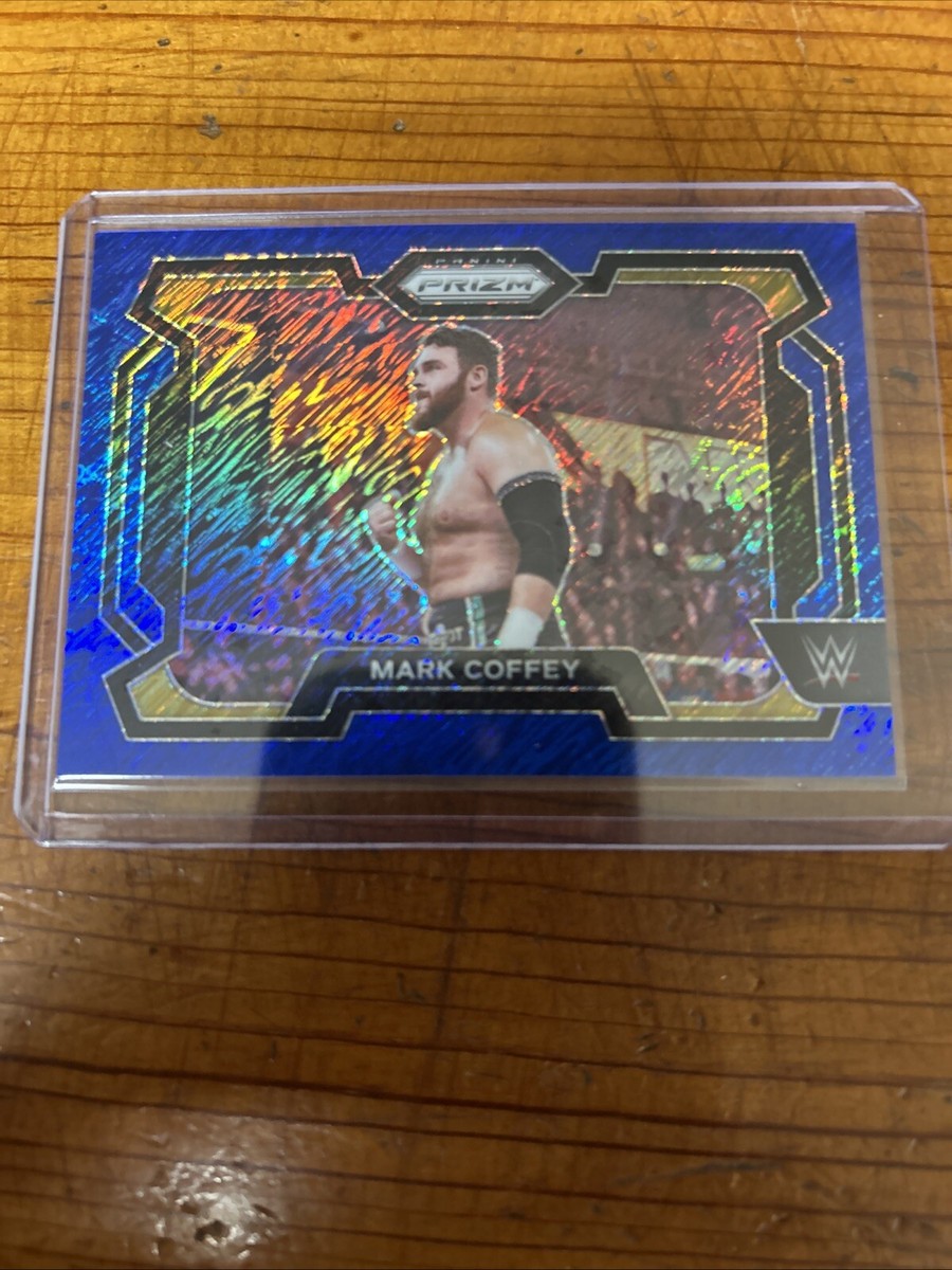 2024 Panini Prizm WWE Mark Coffey #73 NXT Blue Shimmer /11