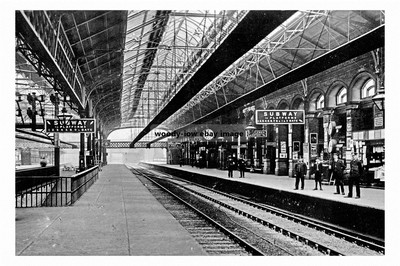 pt3124 - Preston Railway Station Platform No 9, Lancashire - Foto 6x4