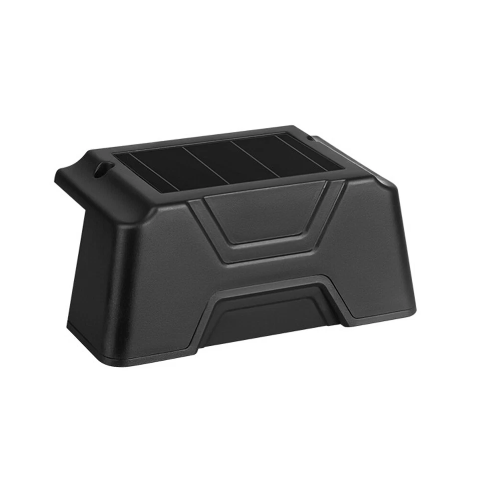 4-16 PCS Solar LED Deck Lights Path Garden Patio Pathway Stairs Step Fence Lamp - Image 4 of 4