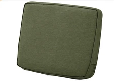 Patio Lounge Back Cushion Montlake Fade Safe Water-Resistant 21" x 20" x 4" NEW