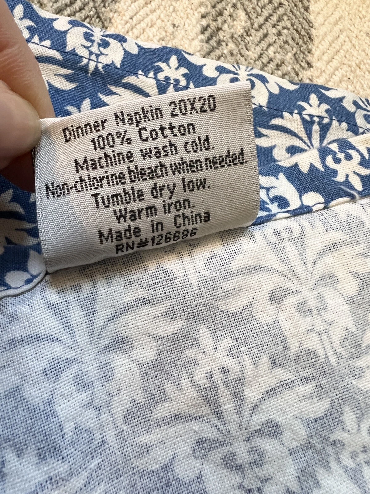 Hen House Linens Cloth Napkins - Thumbnail 4