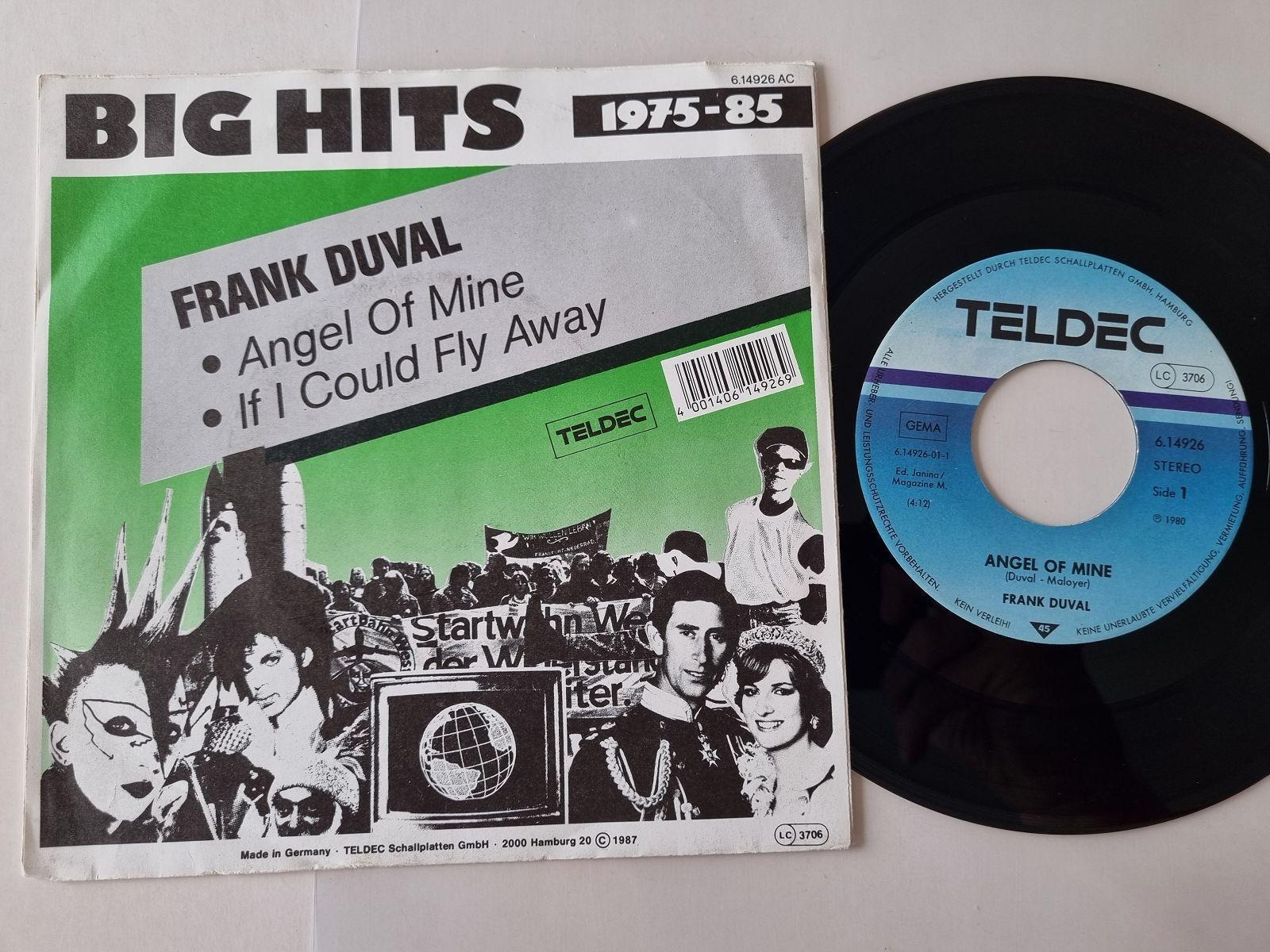 7"" Single Frank Duval - Angel of mine/ If I could fly away Vinyl Germany