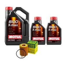 Motul + OEM Engine Oil Change Kit (0W-40) (7 Liter) (X-MAX 8100)