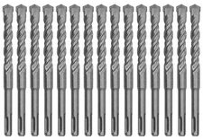 SDS Plus Rotary Hammer Drill Bit Set 9/16"X8" Carbide Drill Concrete Rock-15Pcs