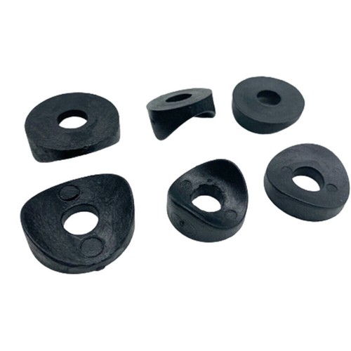 Plastic Curved /Wave / Bent / Curve Washers Chair Table Fasteners Washer Black - Picture 3 of 7