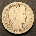 1905-P Barber Quarter