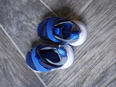 SUPER CUTE Baby/Infant Shades of Blue Sneakers NIKE Flex Advance Size 3C $63 NEW