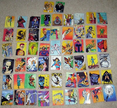 1987 Marvel History Of The X-Men Comic Images Sticker Set II Singles - U-Pick