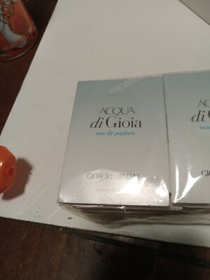 NEW ~ Giorgio Armani Acqua Di Gioia Eau De Parfum 1.2 ml/.04 fl oz ~ FREE SHIP!