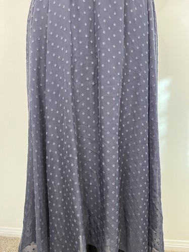 Witchery Dress Size 12 / US8 Clip Dot Femme V-neck Semi Sheer Midi - Picture 4 of 11
