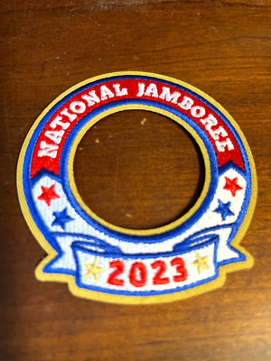 BSA 2023 NATIONAL JAMBOREE WORLD CREST RING PATCH