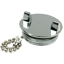 Boat Replacement Chrome Plated Zinc Gas Fill Cap Seachoice 32521, 32041