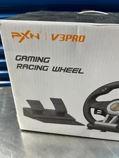 PC Racing Wheel, V3 Pro 180 Degree Universal Usb Car Sim Race Steering Wheel