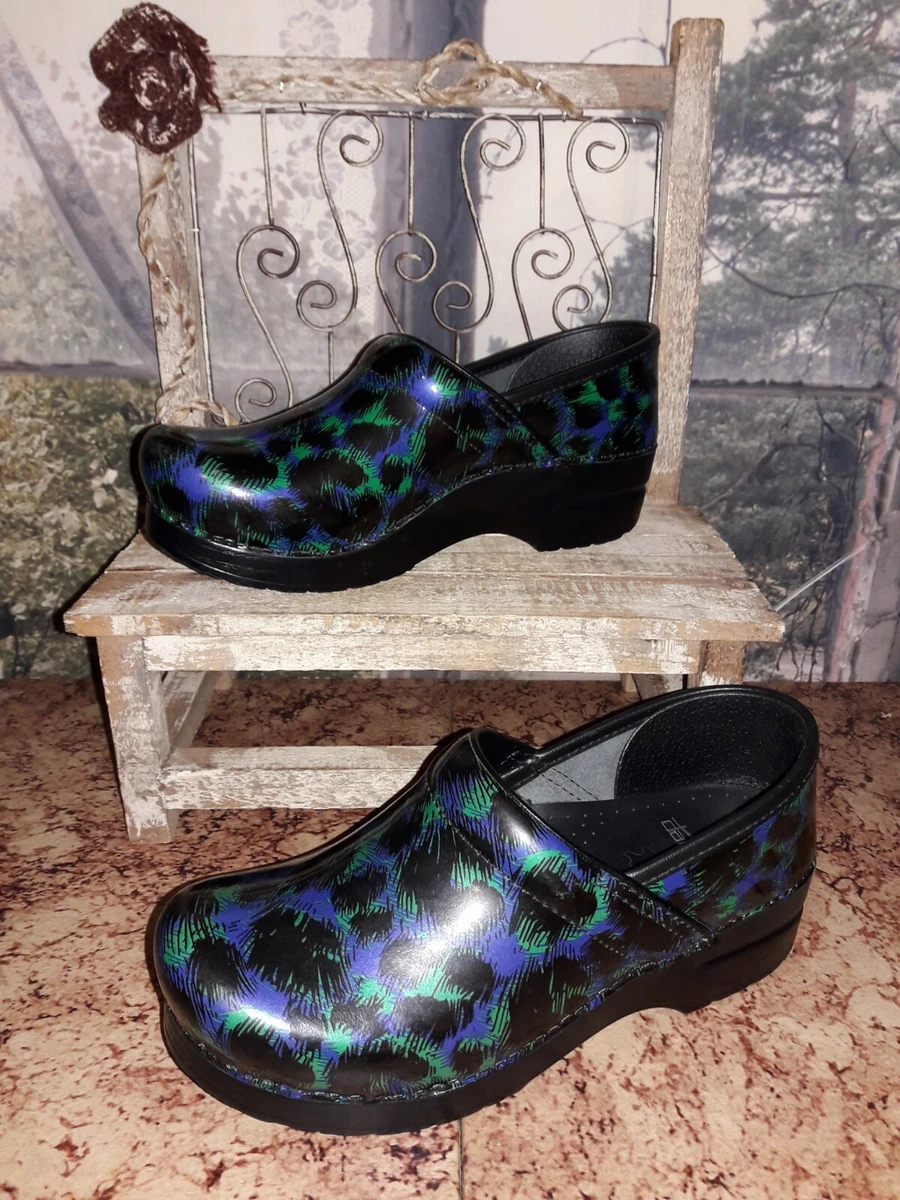 Iridescent dansko sale