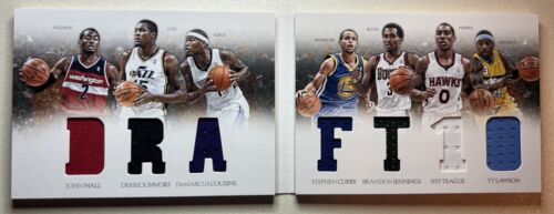 2012 Panini Preferred Draft Material Booklet #3 Curry Cousins Favors Teague etc - Picture 1 of 2