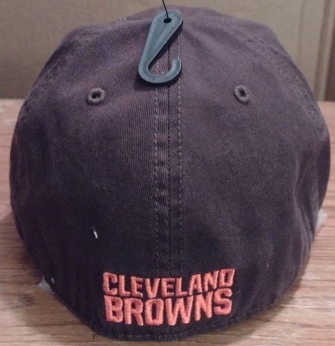 '47 BRAND CLEVELAND BROWNS HELMET LOGO FRANCHISE BROWN HAT/CAP NWT SIZE LARGE - Picture 4 of 6
