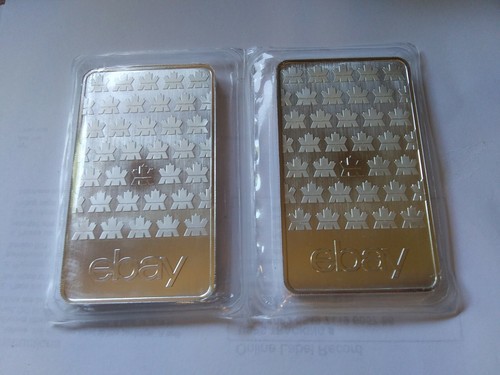 1 - 10 oz. .9999 Fine Silver Bar - ebay/Royal Canadian Mint - Dual-Branded - Picture 4 of 4