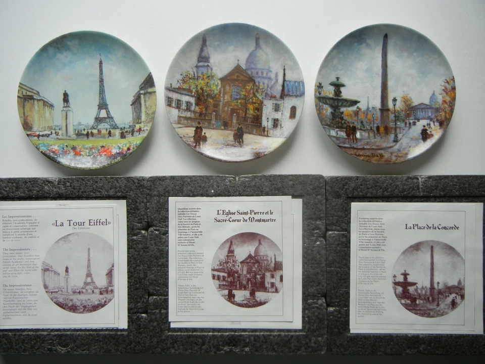 Limoges: Louis Dali: Sacre Coeur, Place Concorde, Eiffelturm - Einzelverkauf - Bild 1 von 1