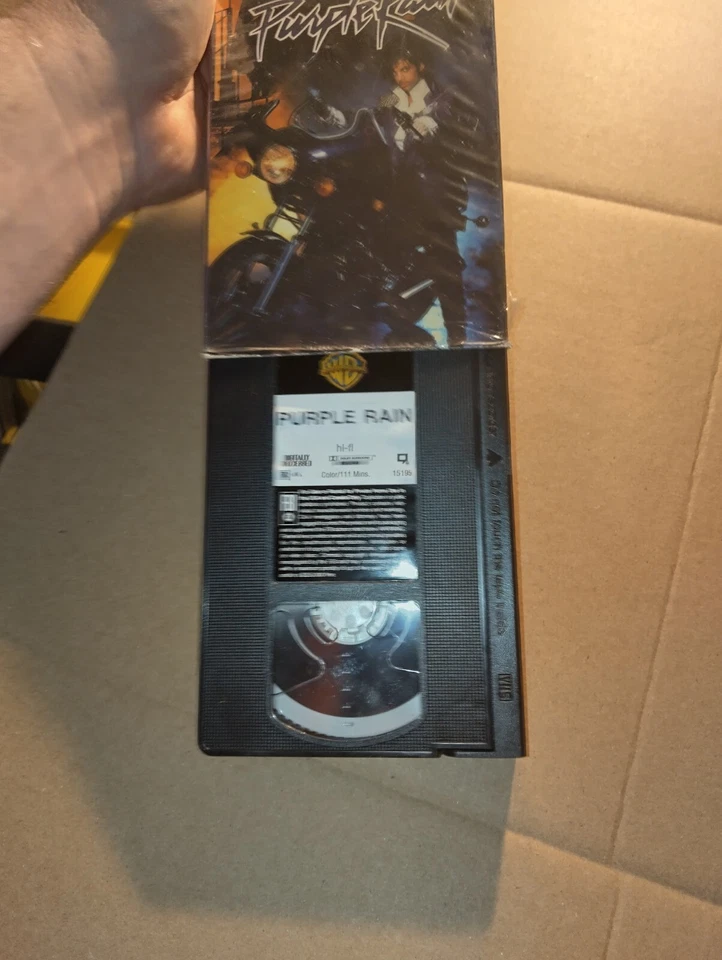 Prince Purple Rain VHS Foto 3 de 3