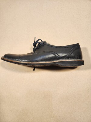John Varvatos Men\'s Dress Shoes Wingtip Leather & Canvas Oxford Dapper Size 10 John Varvatos Mens Size 8.5 M Black Leather Derby Oxford  main image 3