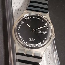 Swatch Gent GK703 Gutenberg - mai indossato in confezione originale - 1992 - Il culto è tornato!