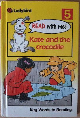 Vintage Ladybird Read With Me Kate and the Crocodile HC Hardcover  Book