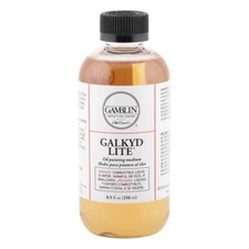Galkyd Lite 8.5 Oz Paint Oil Color Medium Increases Transparency and Gloss